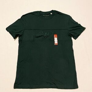 Guess Men’s Short Sleeve Embroidered Logo Crew Neck T-Shirt Size M